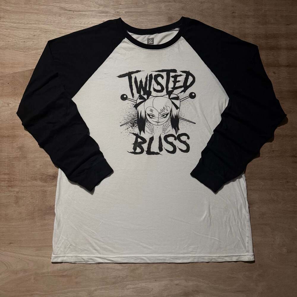 WWE Authentic Alexa Bliss Twisted Bliss Raglan Long Sleeve Shirt
